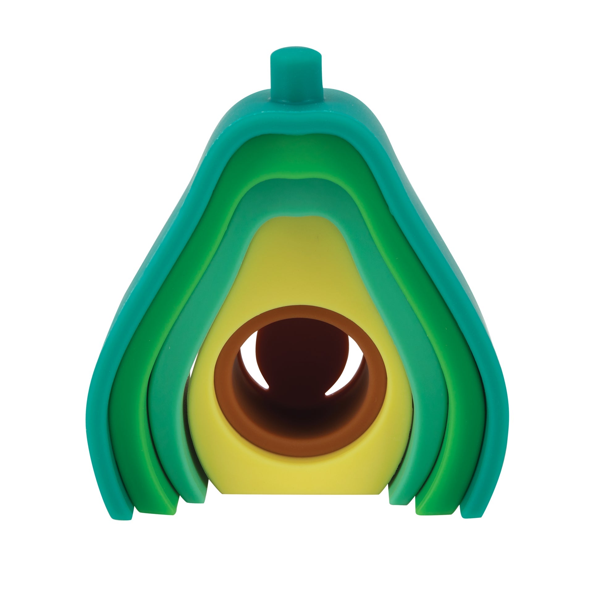 Silicone Stacking Avocado Toy