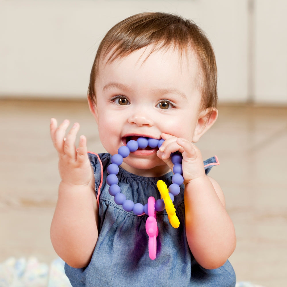 Soft Silicone Chewy Charms Teething Ring