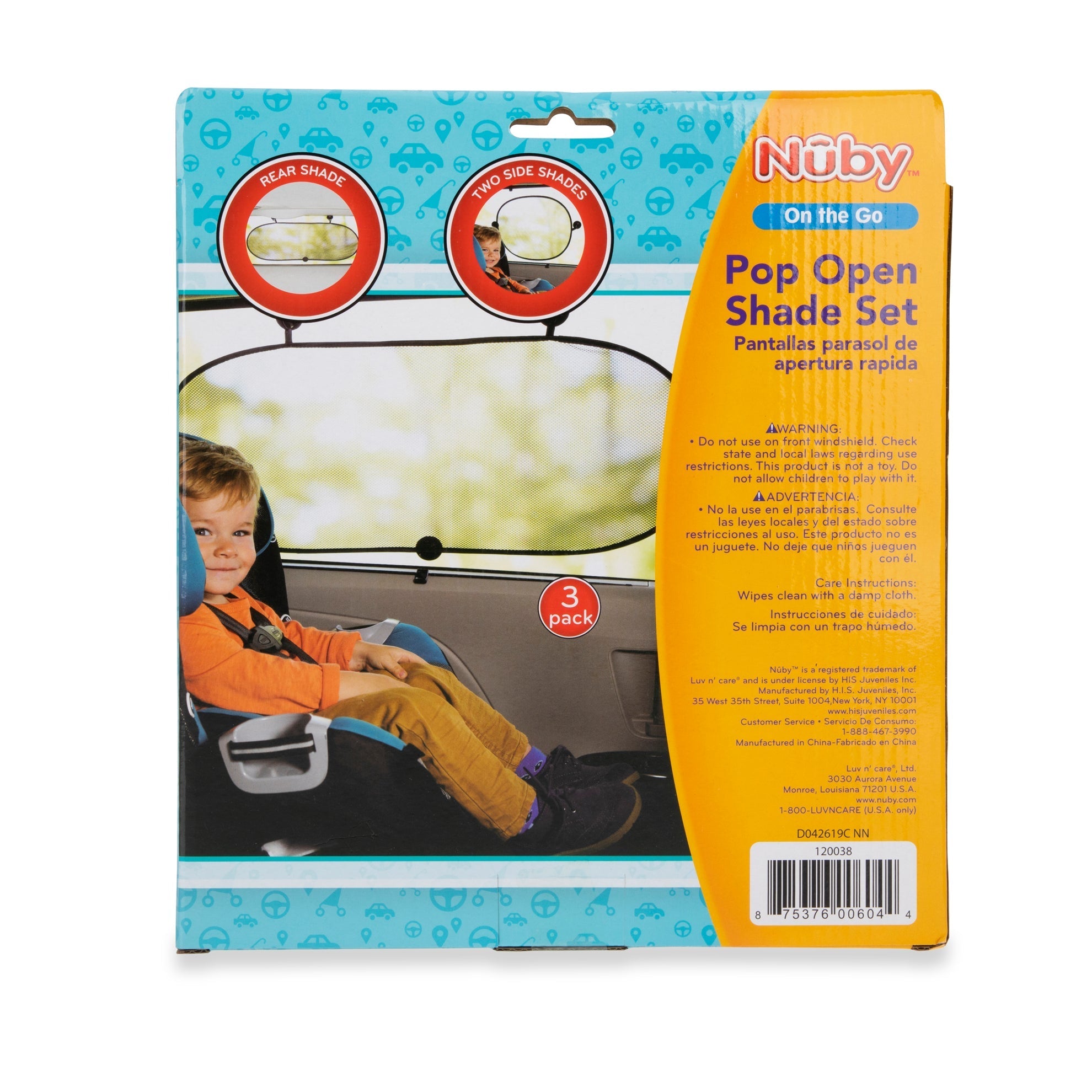 Pop Open Car Sunshades (3 Pack)