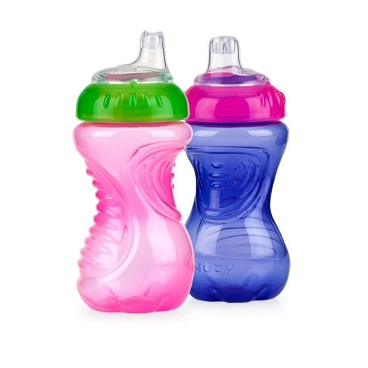 Soft Spout Easy Grip Sippy Cup (2 Pack)