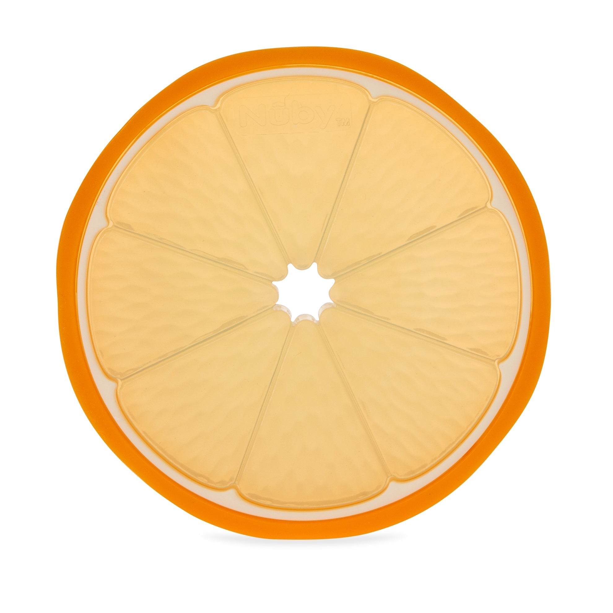 Orange Slice Silicone Teether