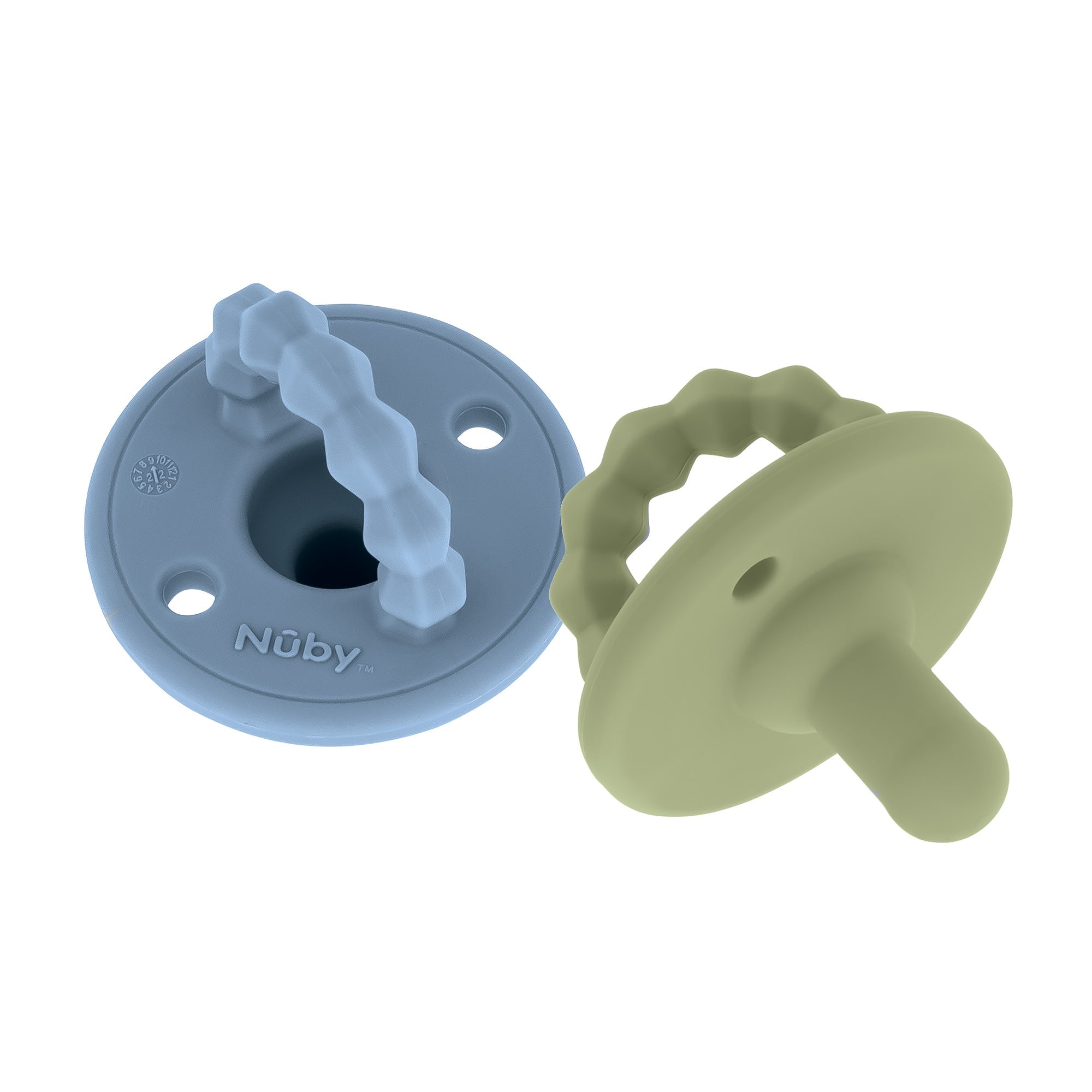 Silicone Softees Pacifier & Teether (2 Pack)