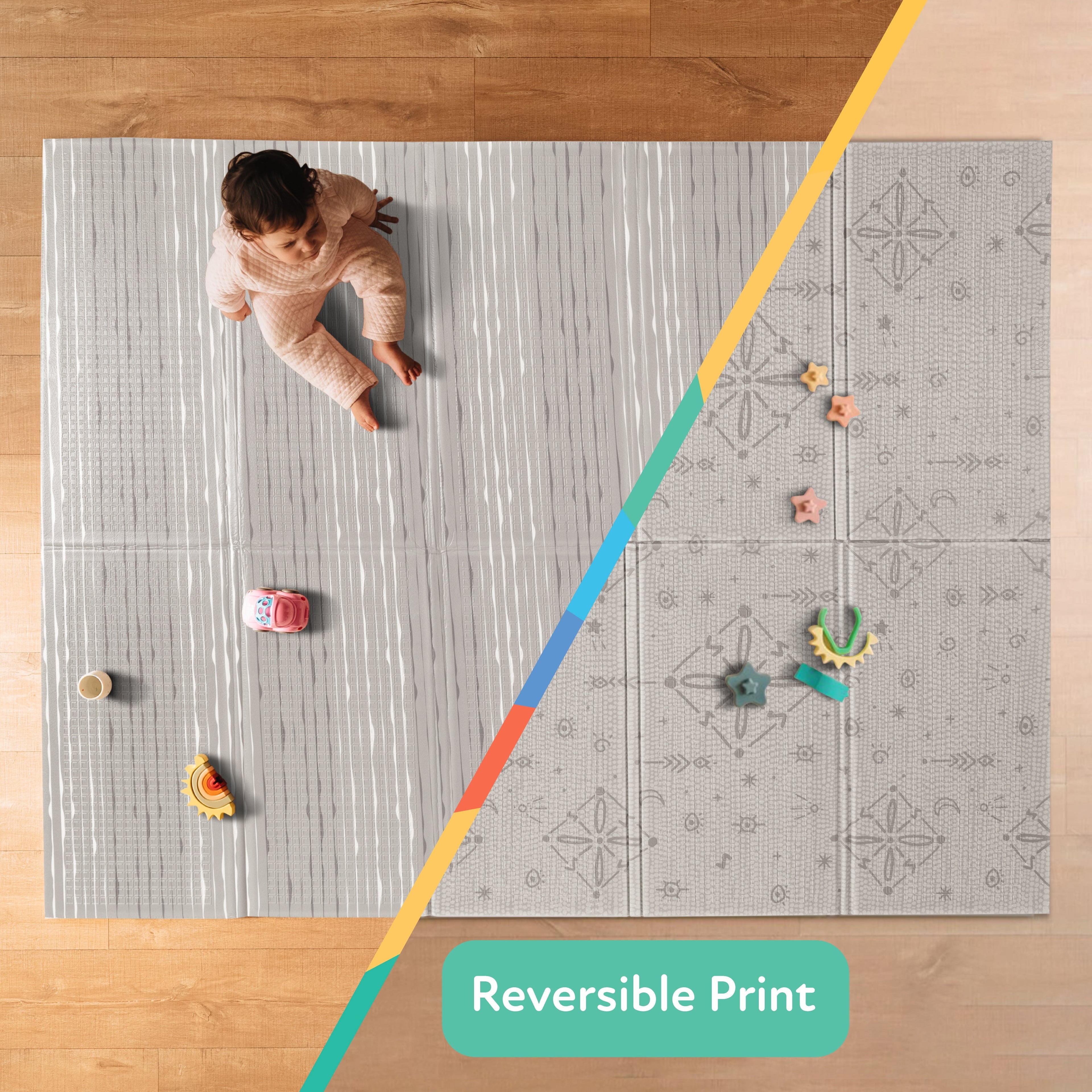 Reversible Floor Mat | Graceful Grey