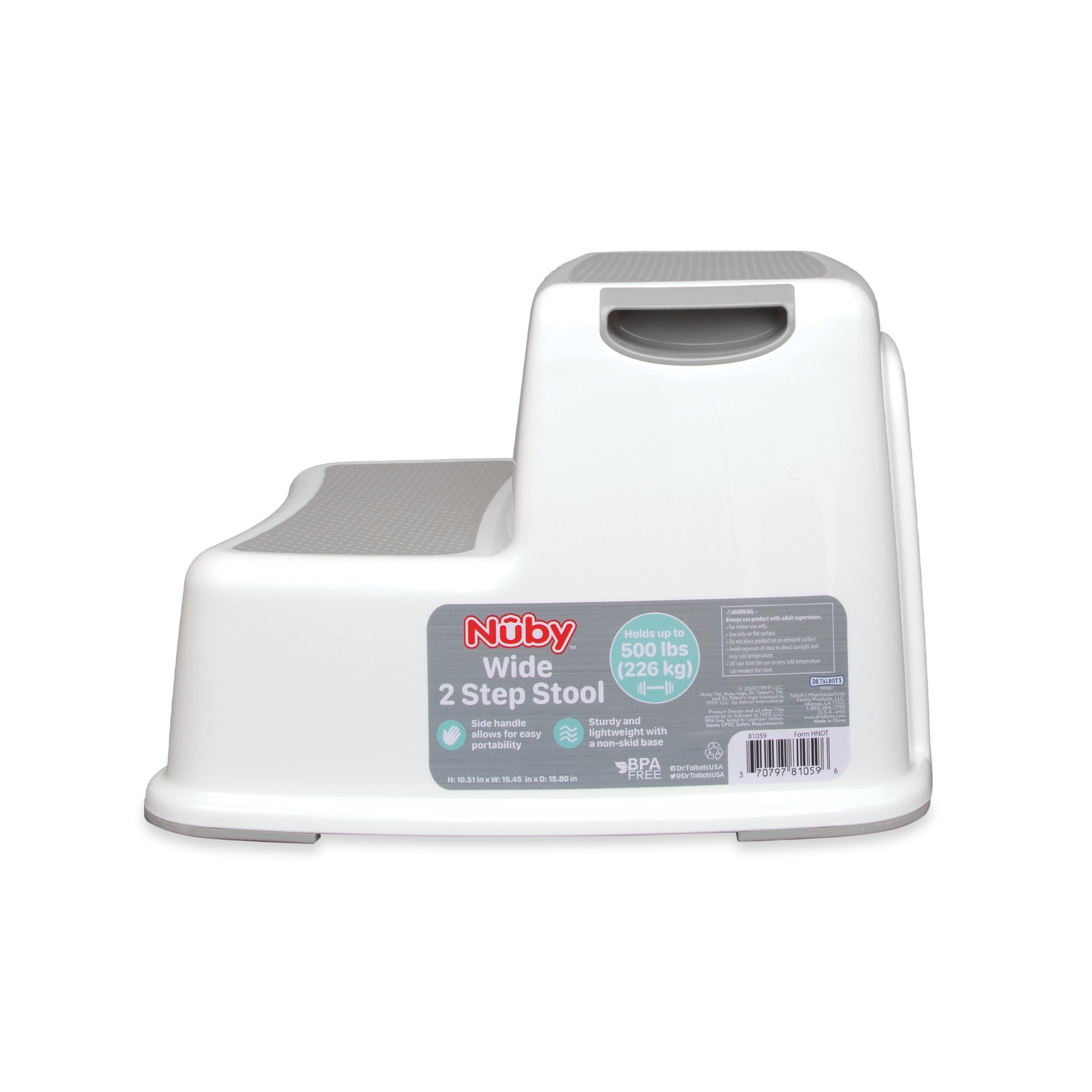 Wide 2-Step Stool