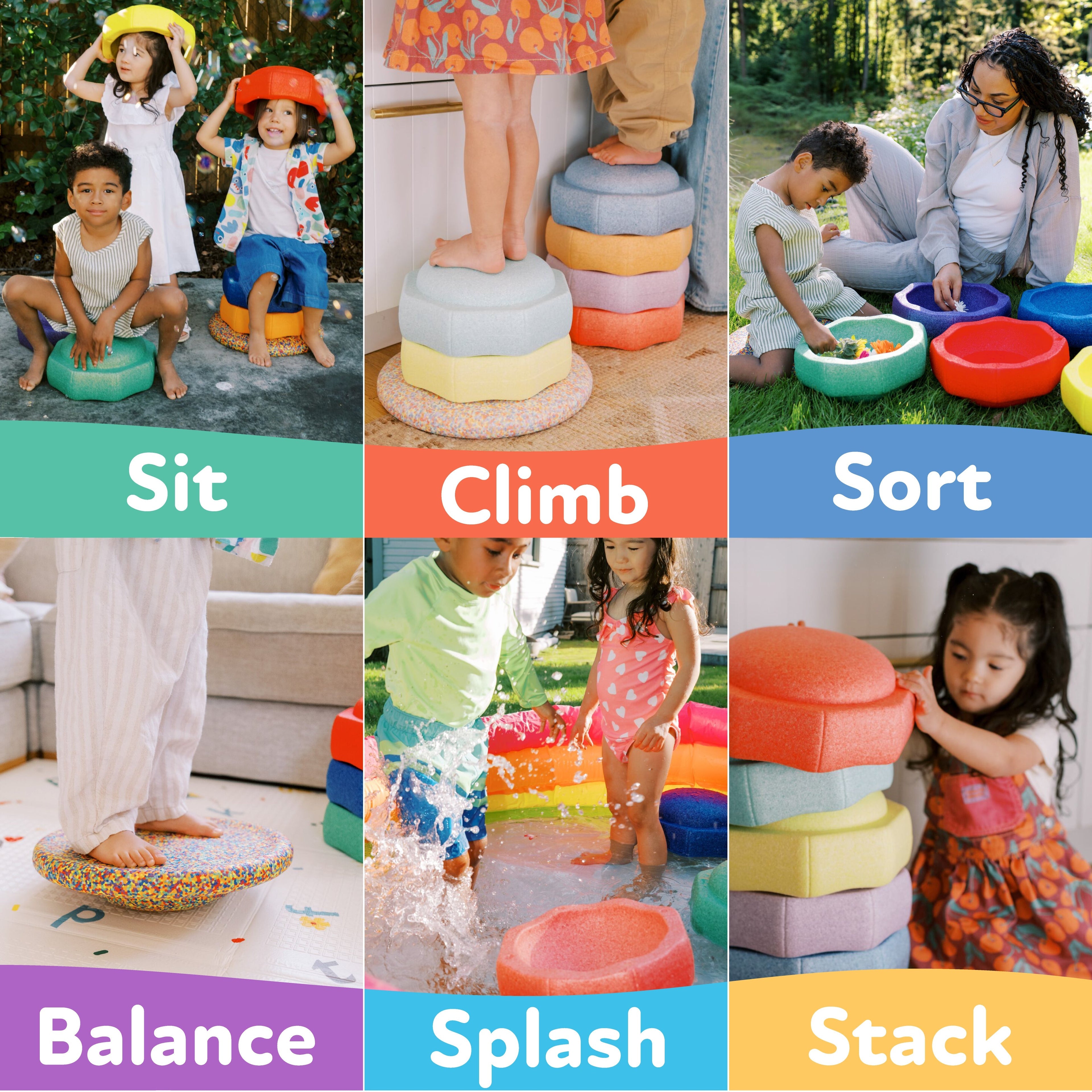 StepPebbles and FREE Balance Board | Primary
