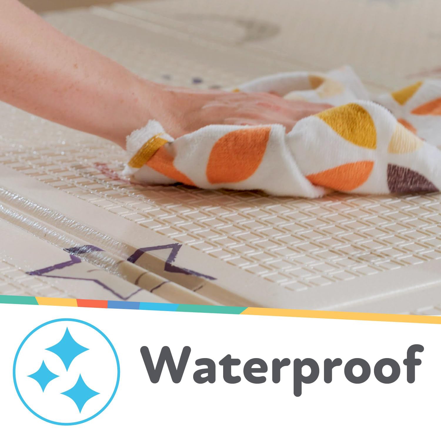 Reversible Floor Mat | Rainbows & Sky