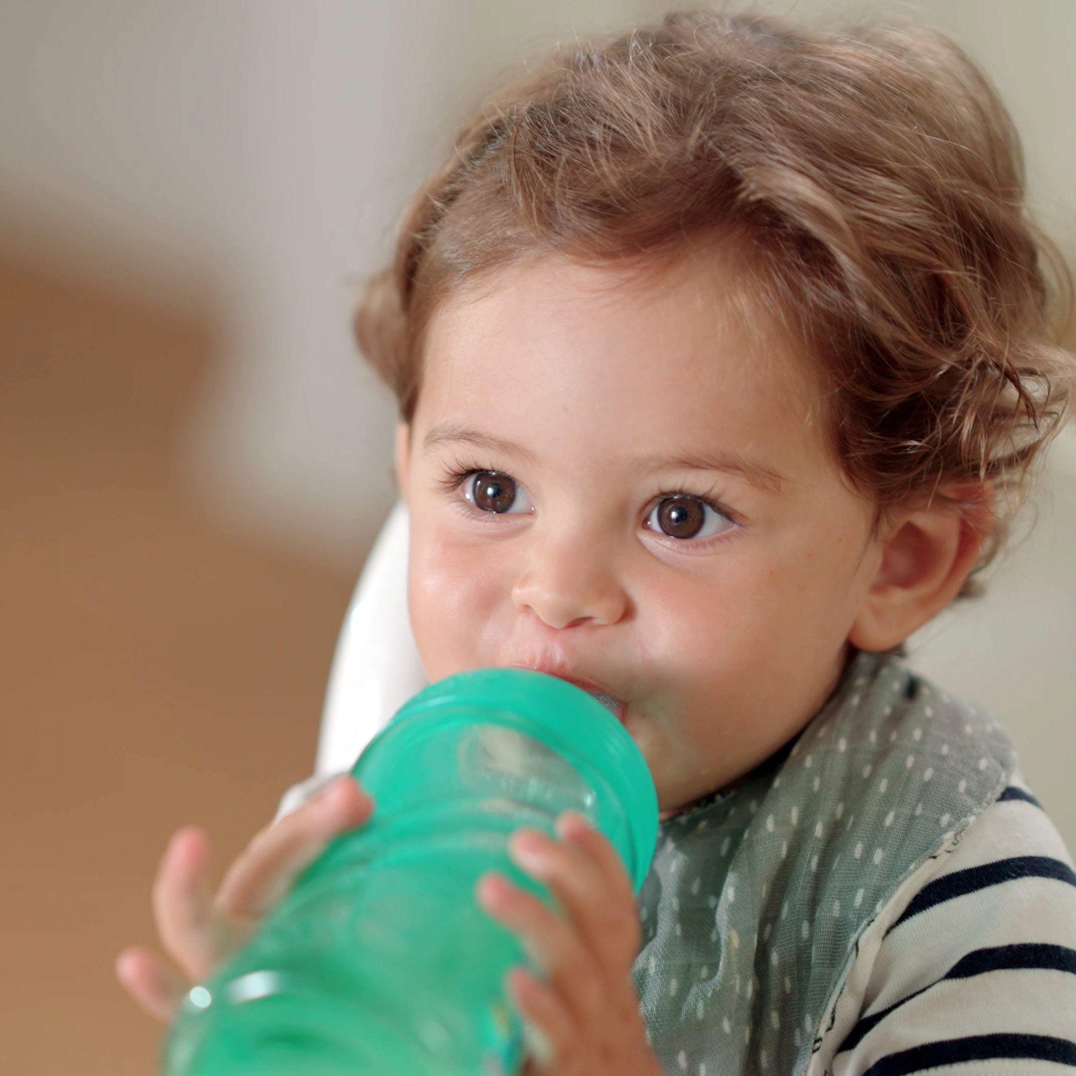 Thirsty Kids Sip It Sport Beginner Travel Cup | Rocket (Grey)